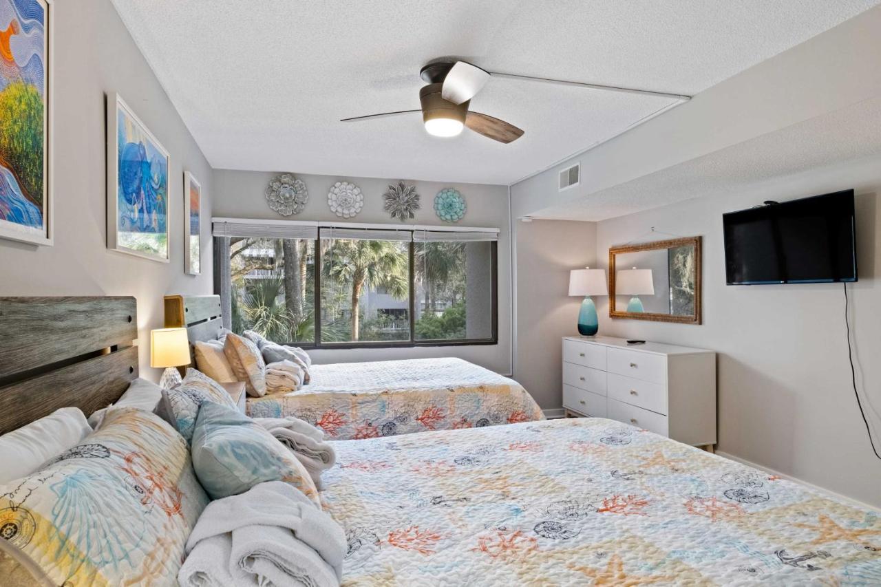 Coastal Oasis With Pool - Walk To Coligny Beach Park Hilton Head Island Esterno foto
