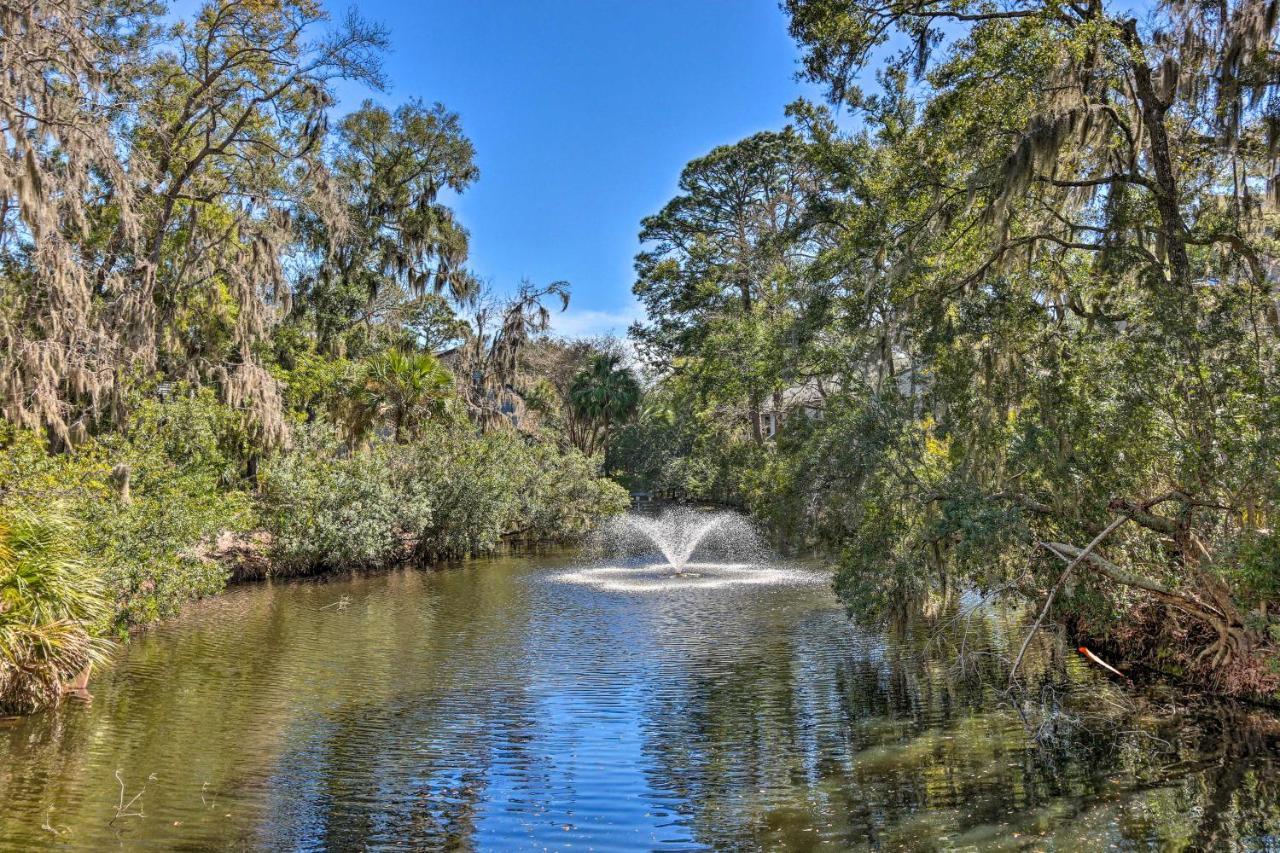 Coastal Oasis With Pool - Walk To Coligny Beach Park Hilton Head Island Esterno foto
