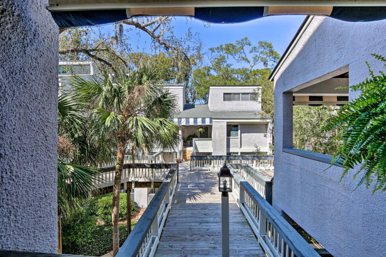 Coastal Oasis With Pool - Walk To Coligny Beach Park Hilton Head Island Esterno foto