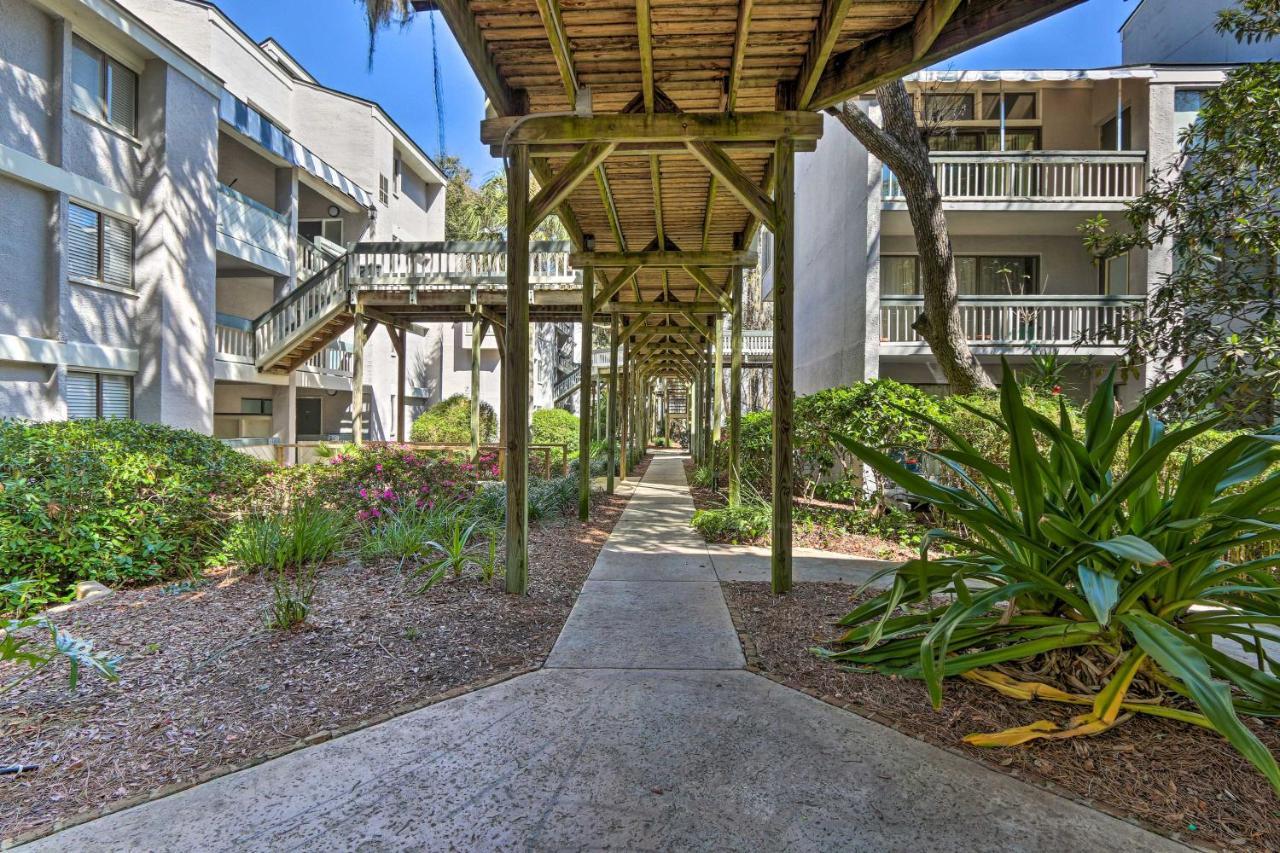 Coastal Oasis With Pool - Walk To Coligny Beach Park Hilton Head Island Esterno foto